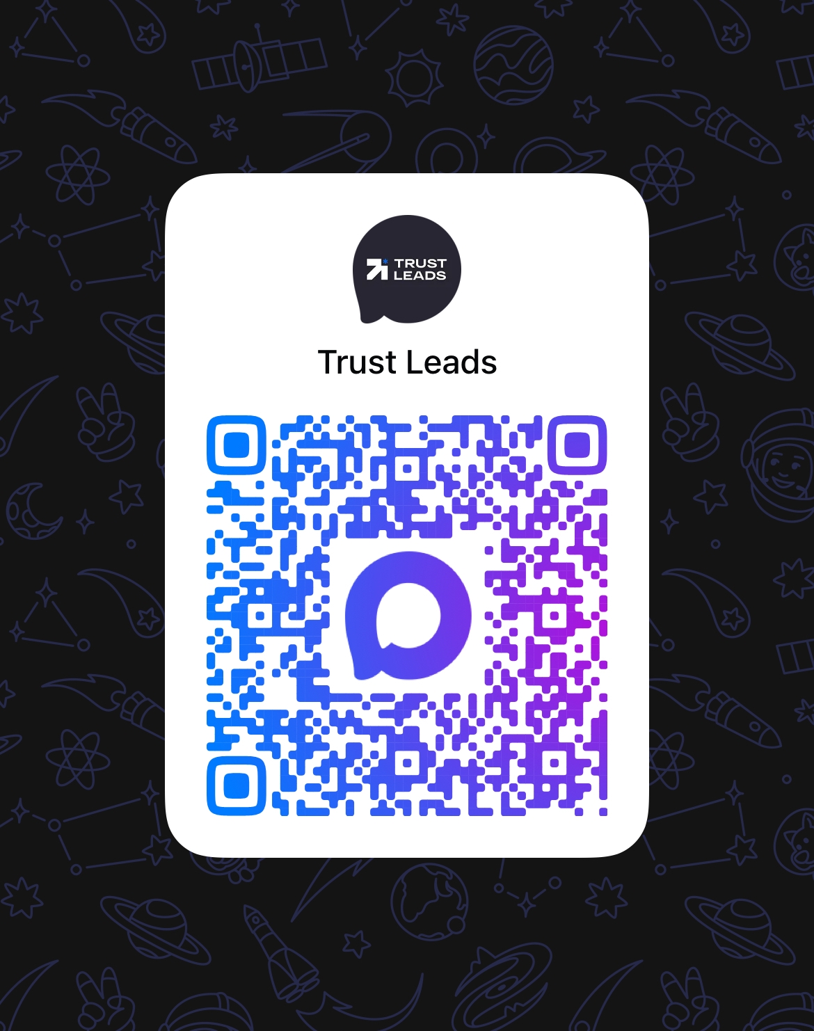 QR-код MAX TrustLeads